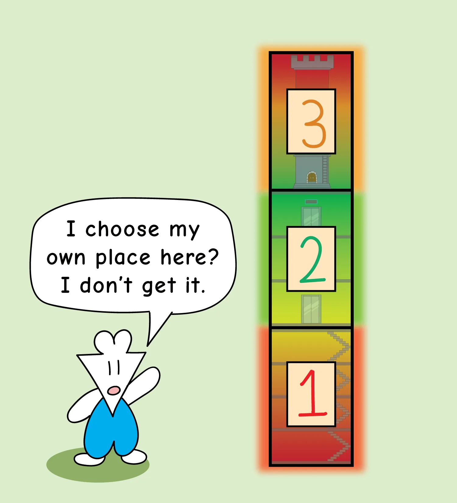 choose your own place with money